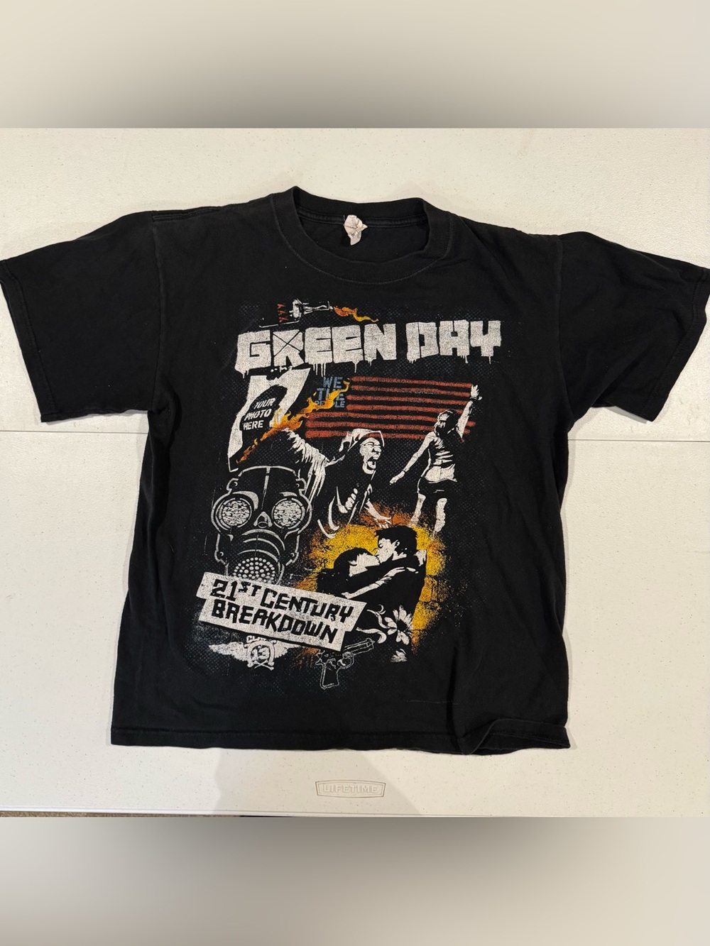 2009 Green Day 21st Century Breakdown Tour t shirt size medium